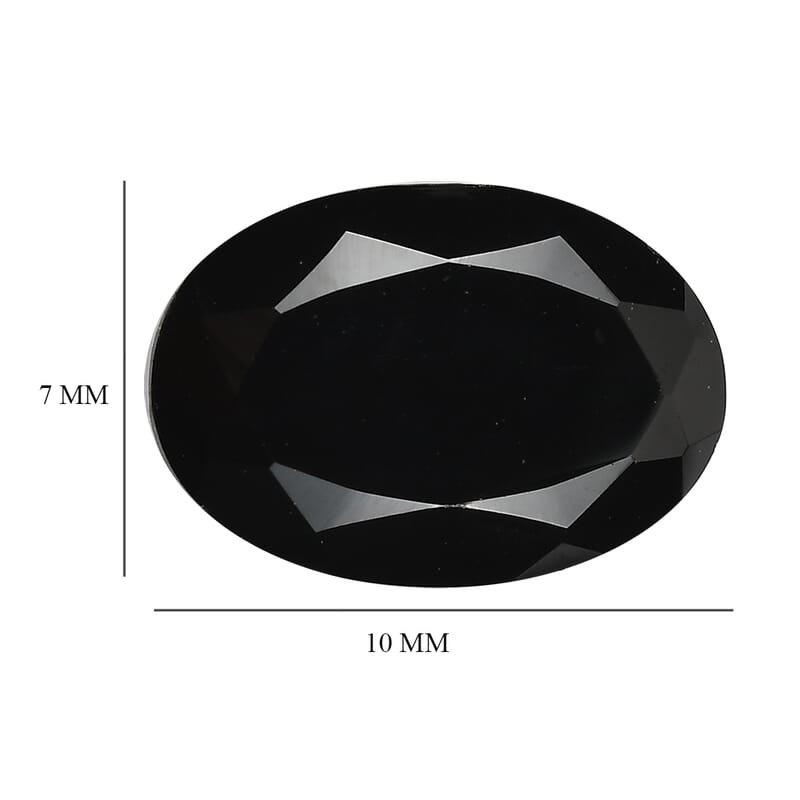 Thai Black Spinel (Oval) 2.63 ctw