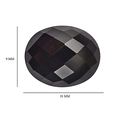 Thai Black Spinel (Ovl 11x9 mm) 2.58 ctw