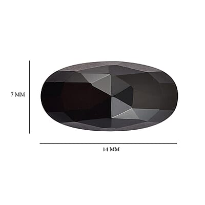 Thai Black Spinel (Ovl 14x7 mm) 4.31 ctw