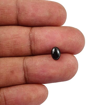 Thai Black Spinel Set of 3 (Ovl 7x5 mm) 2.89 ctw