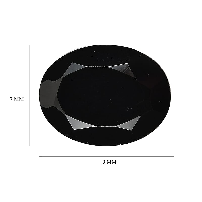 Thai Black Spinel (Ovl 9x7 mm) 2.13 ctw