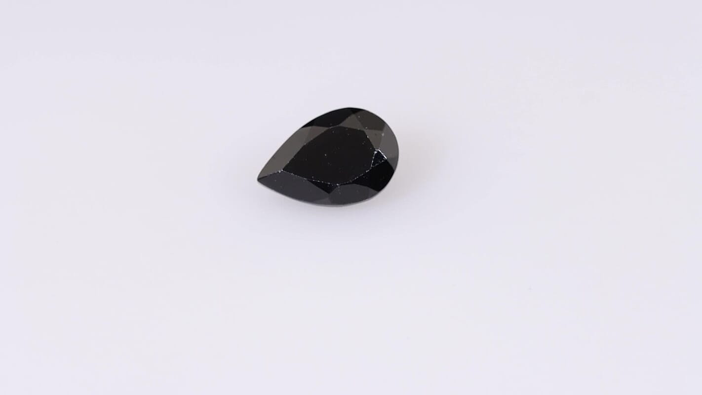 Thai Black Spinel (Pear 12x8 mm) 3.04 ctw