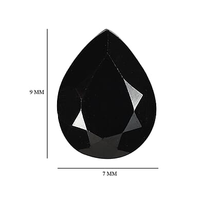 Thai Black Spinel (Pear 9x7 mm) 1.95 ctw
