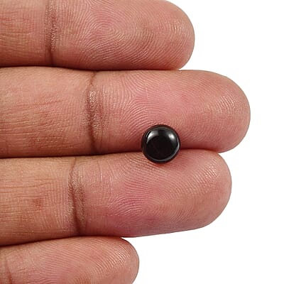 Thai Black Spinel (Rnd 7 mm) 1.35 ctw