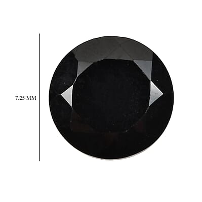 Thai Black Spinel (Rnd 7.25 mm) 1.64 ctw