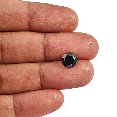Thai Black Spinel (Rnd 8 mm) 2.30 ctw