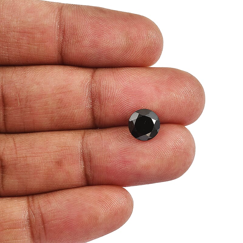 Thai Black Spinel (Rnd 8 mm) 2.30 ctw