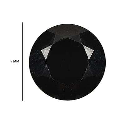 Thai Black Spinel (Rnd 8 mm) 2.30 ctw