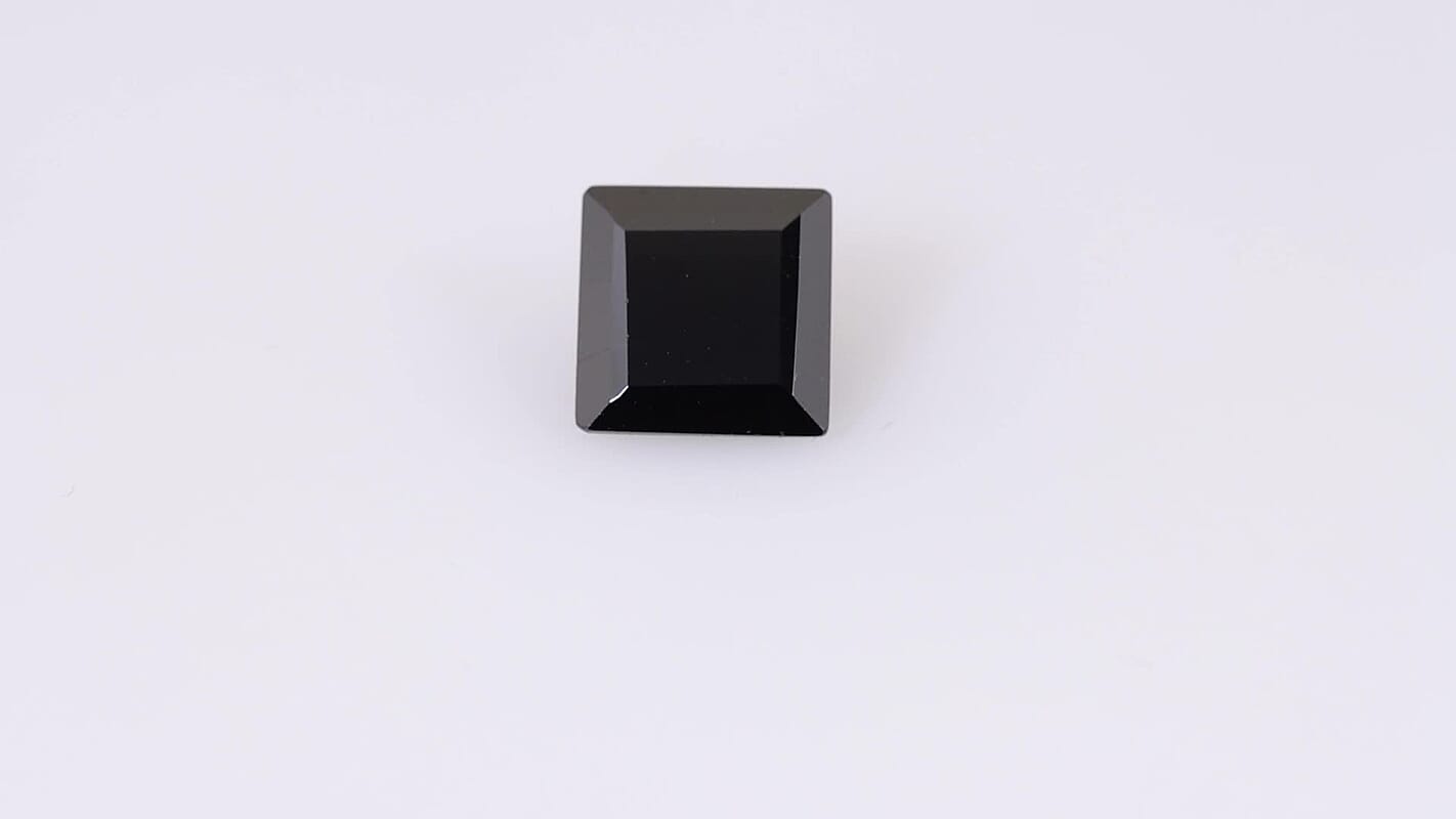 Thai Black Spinel (Sqr 10 mm) 5.55 ctw