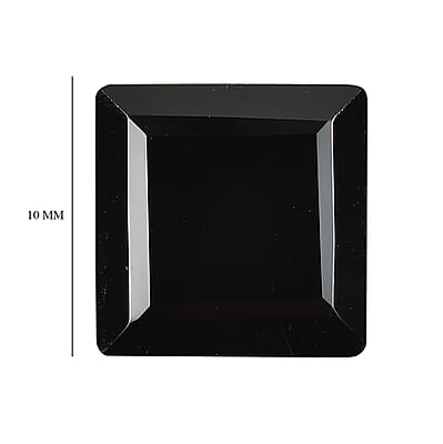 Thai Black Spinel (Sqr 10 mm) 5.55 ctw