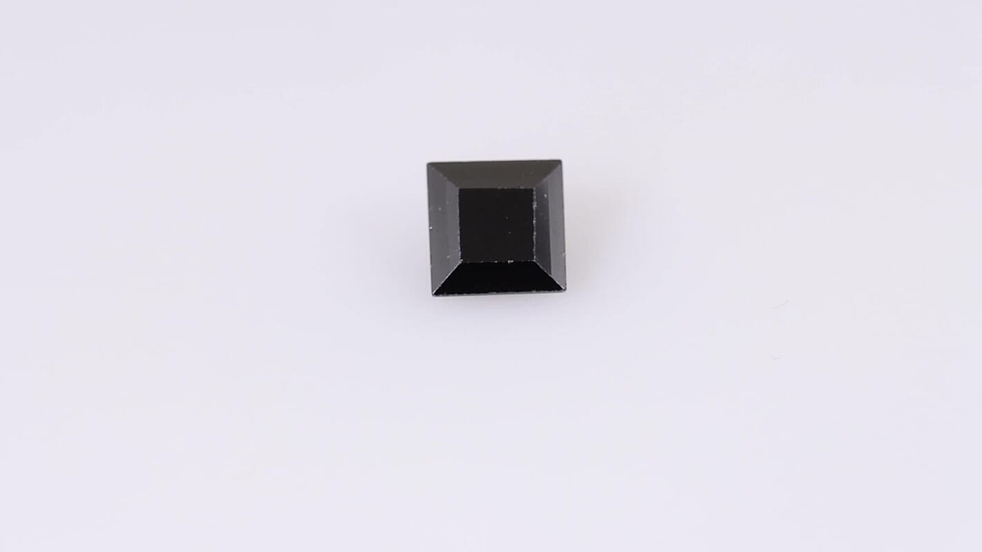 Thai Black Spinel (Sqr 8 mm) 2.65 ctw