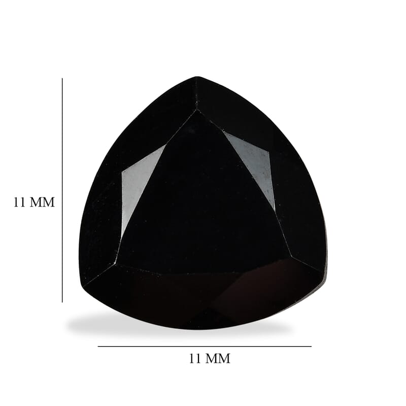Thai Black Spinel (Trillion) 5.04 ctw