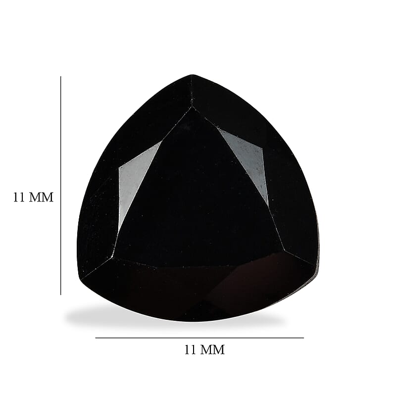 Thai Black Spinel (Tril 11 mm) 5.04 ctw