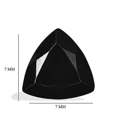 Thai Black Spinel (Tril 7 mm) 1.20 ctw