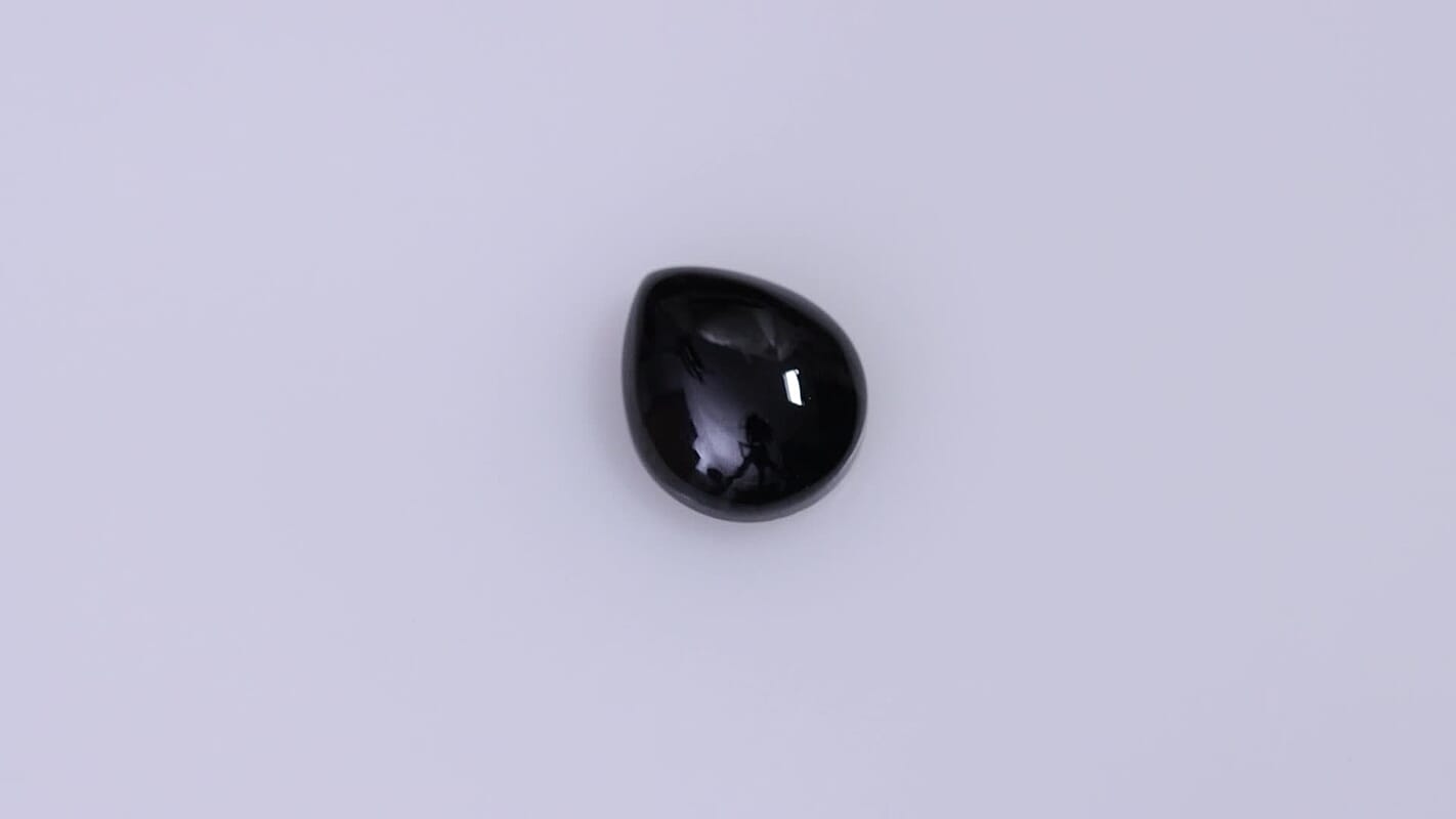 Thai Black Spinel (Pear 12x10 mm) 4.90 ctw