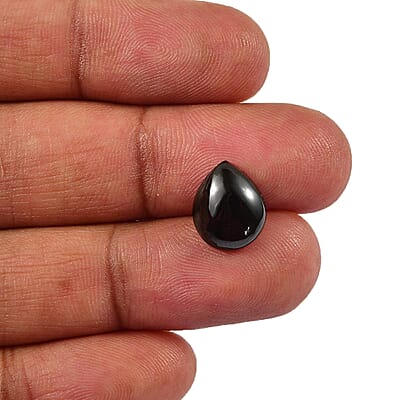 Thai Black Spinel (Pear 12x10 mm) 4.90 ctw