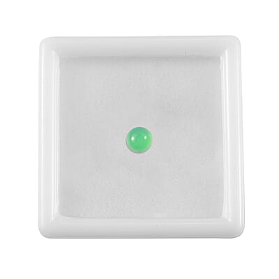 Blue Chalcedony Enhanced Set of 2 (Rnd 5 mm) 1.04 ctw