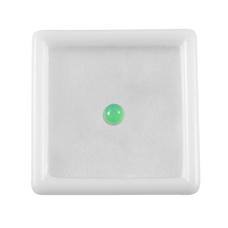Blue Chalcedony Enhanced Set of 2 (Rnd 5 mm) 1.04 ctw
