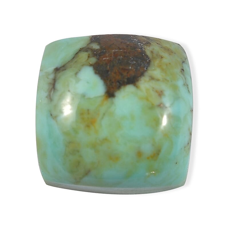 Blue Moon Turquoise (Cush 6x6 mm) 0.95 ctw