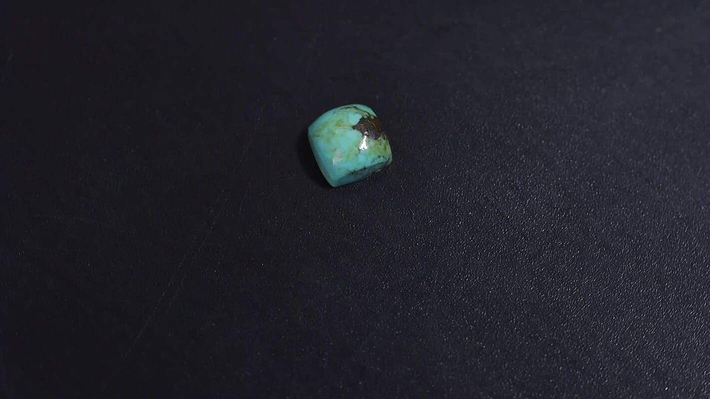 Blue Moon Turquoise (Cush 6x6 mm) 0.95 ctw