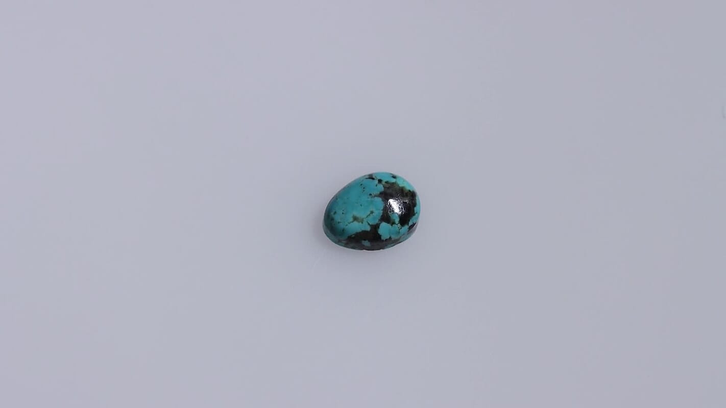 Blue Moon Turquoise (Fancy 8x6 mm) 1.17 ctw