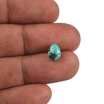 Blue Moon Turquoise (Fancy 8x6 mm) 1.17 ctw