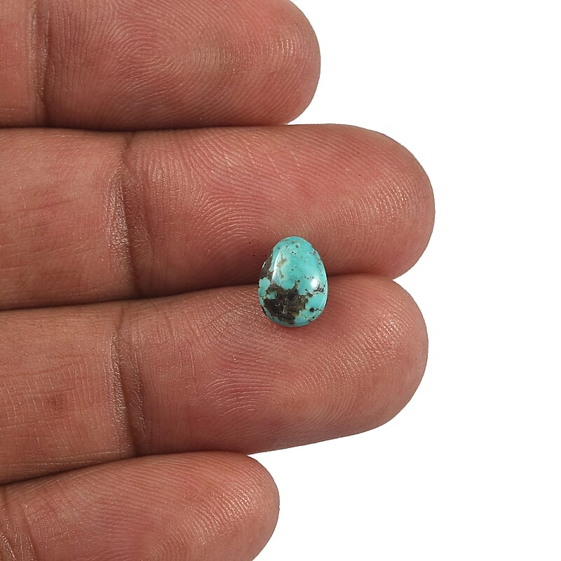 Blue Moon Turquoise (Fancy 8x6 mm) 1.17 ctw