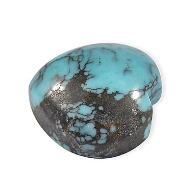 AA Blue Moon Turquoise (Hrt 11 mm) 3.93 ctw