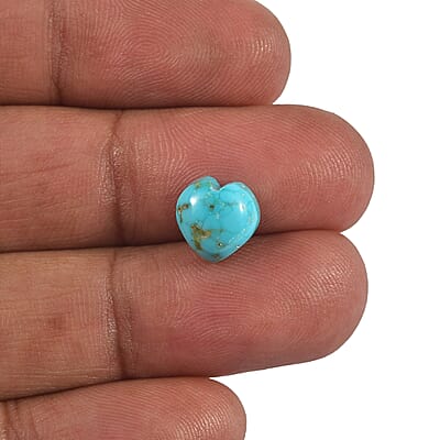 AA Blue Moon Turquoise (Hrt 9 mm) 2.05 ctw