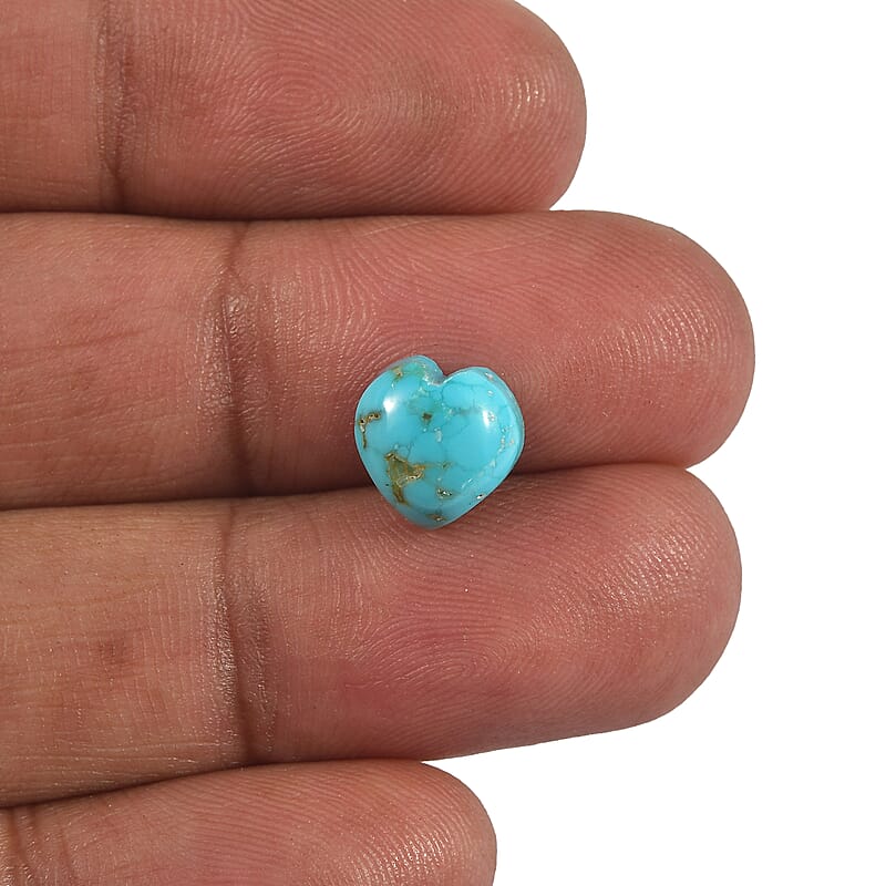 AA Blue Moon Turquoise (Hrt 9 mm) 2.05 ctw