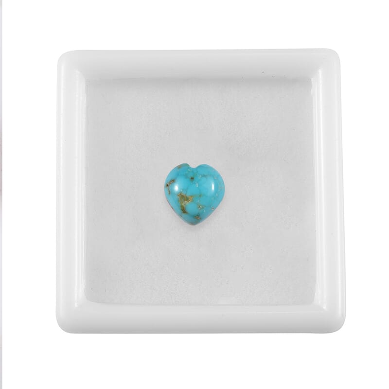 AA Blue Moon Turquoise (Heart) 2.05 ctw
