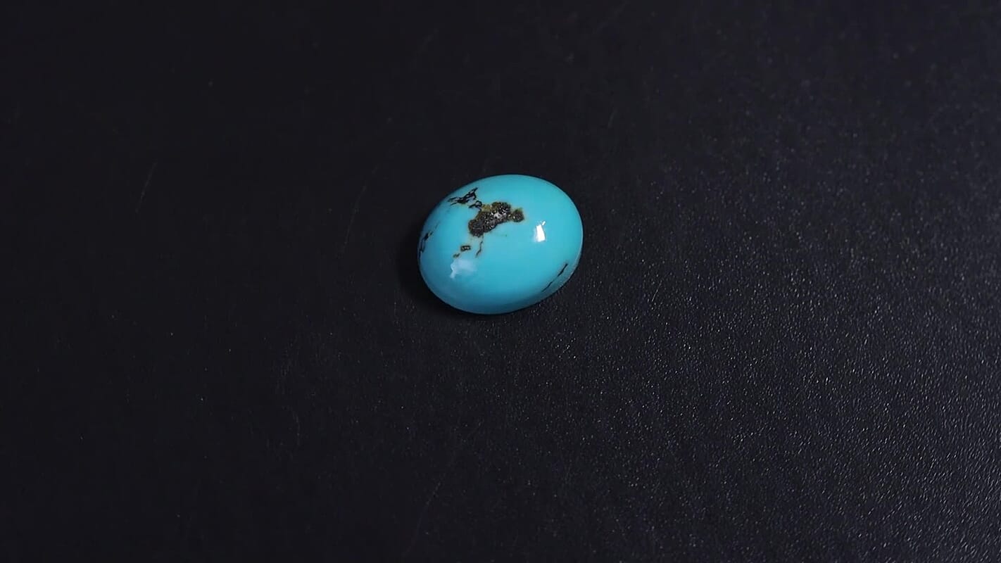 Blue Moon Turquoise (Ovl 10x8 mm) 2.68 ctw