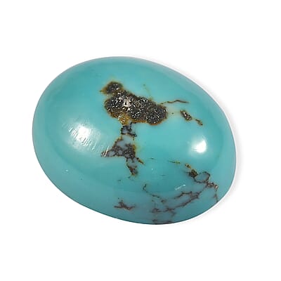 Blue Moon Turquoise (Ovl 10x8 mm) 2.68 ctw