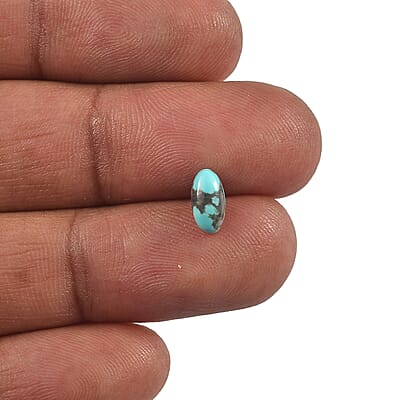 AA Blue Moon Turquoise Set of 2 (Ovl 8x4 mm) 1.35 ctw
