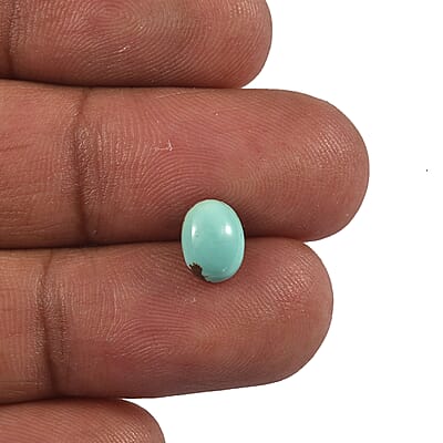 Blue Moon Turquoise (Ovl 8x6 mm) 0.90 ctw
