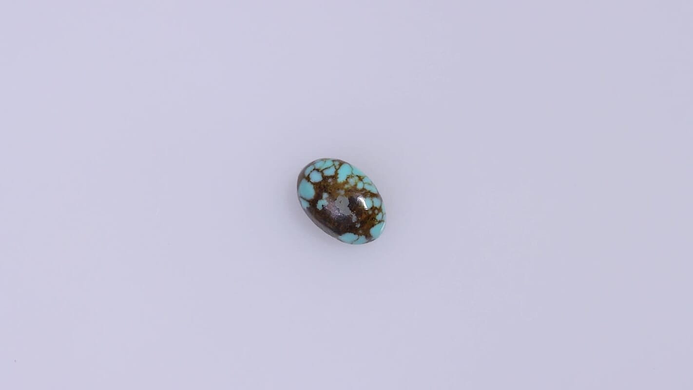 Blue Moon Turquoise (Ovl 9x6 mm) 1.10 ctw