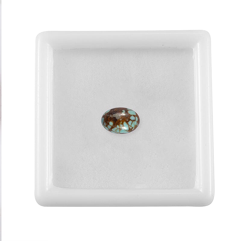 Blue Moon Turquoise (Ovl 9x6 mm) 1.10 ctw