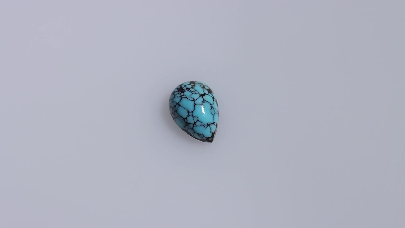 Blue Moon Turquoise (Pear 10x7 mm) 1.80 ctw