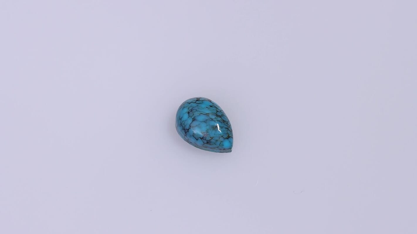 AA Blue Moon Turquoise (Pear 10x7 mm) 1.20 ctw