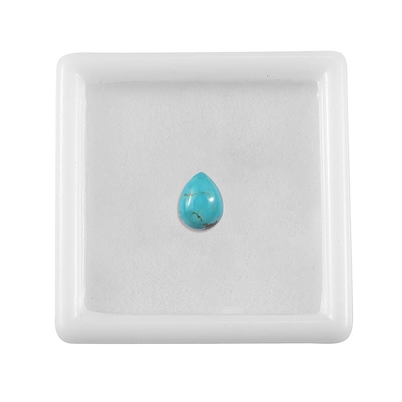 AA Blue Moon Turquoise (Pear 8x6 mm) 0.93 ctw