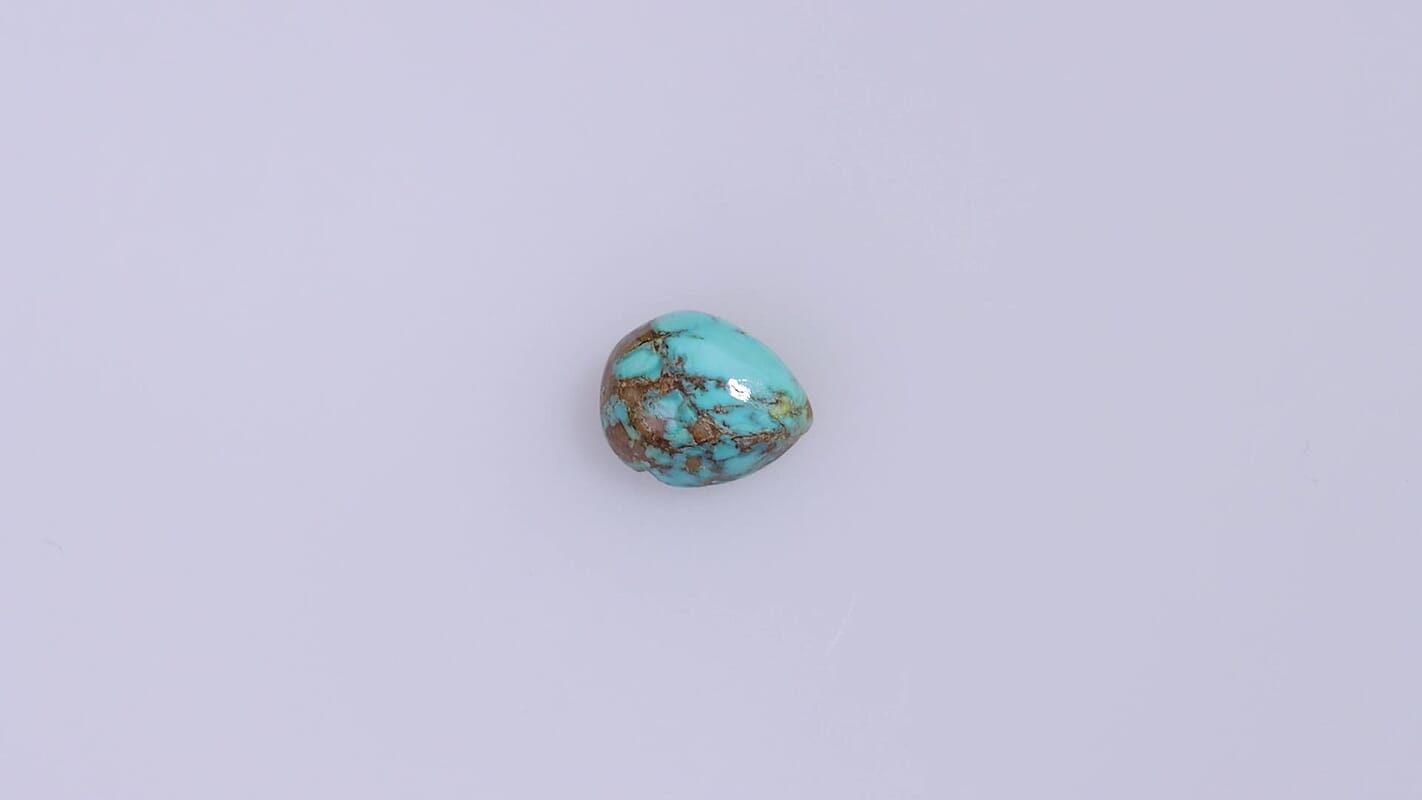 Blue Moon Turquoise (Pear 9x7 mm) 1.66 ctw