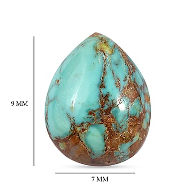 Blue Moon Turquoise (Pear 9x7 mm) 1.66 ctw