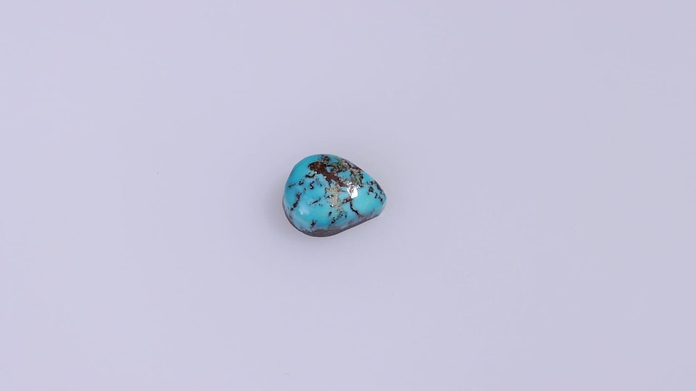AA Blue Moon Turquoise (Pear 9x7 mm) 1.48 ctw