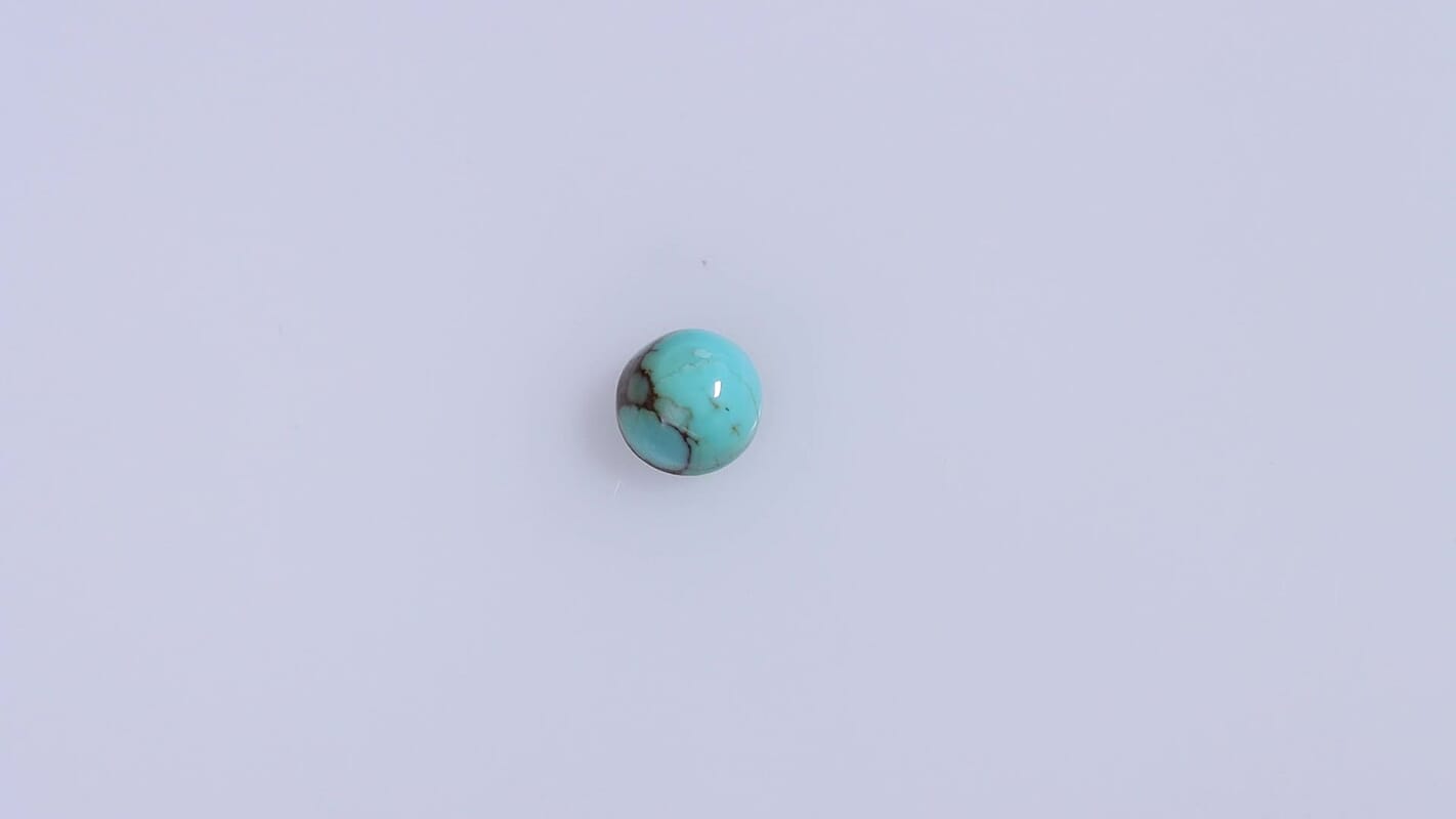 Blue Moon Turquoise (Rnd 6 mm) 0.75 ctw