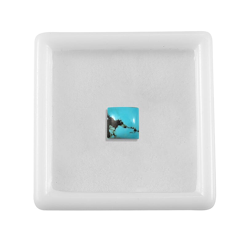 AA Blue Moon Turquoise (Sqr 7 mm) 1.60 ctw