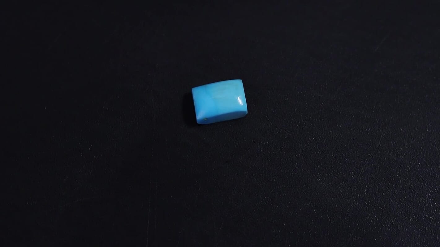 Blue Ridge Turquoise (Bgt 7x5 mm) 0.87 ctw