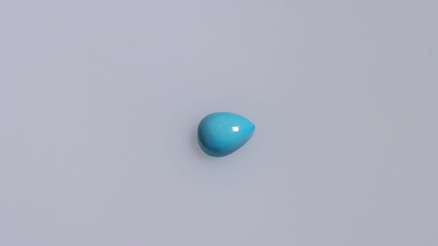 Blue Ridge Turquoise (Pear 8x6 mm) 1.37 ctw