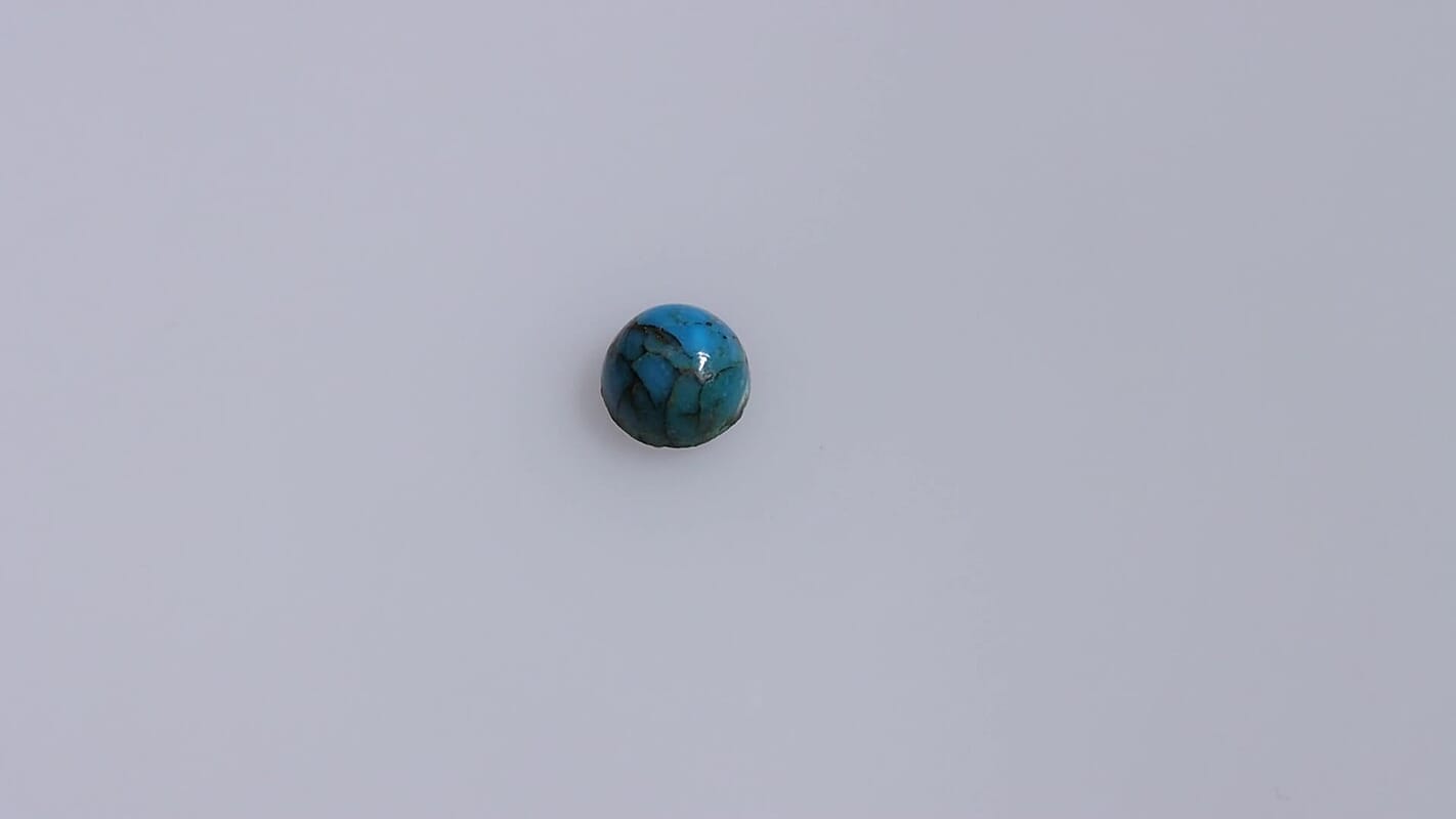 Blue Turquoise (Rnd 6 mm) 0.56 ctw