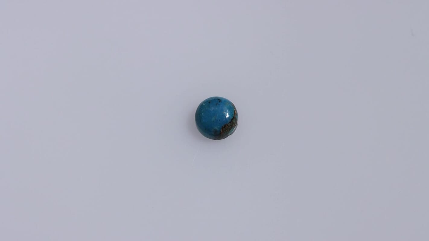 AA Blue Turquoise (Rnd 6 mm) 0.73 ctw