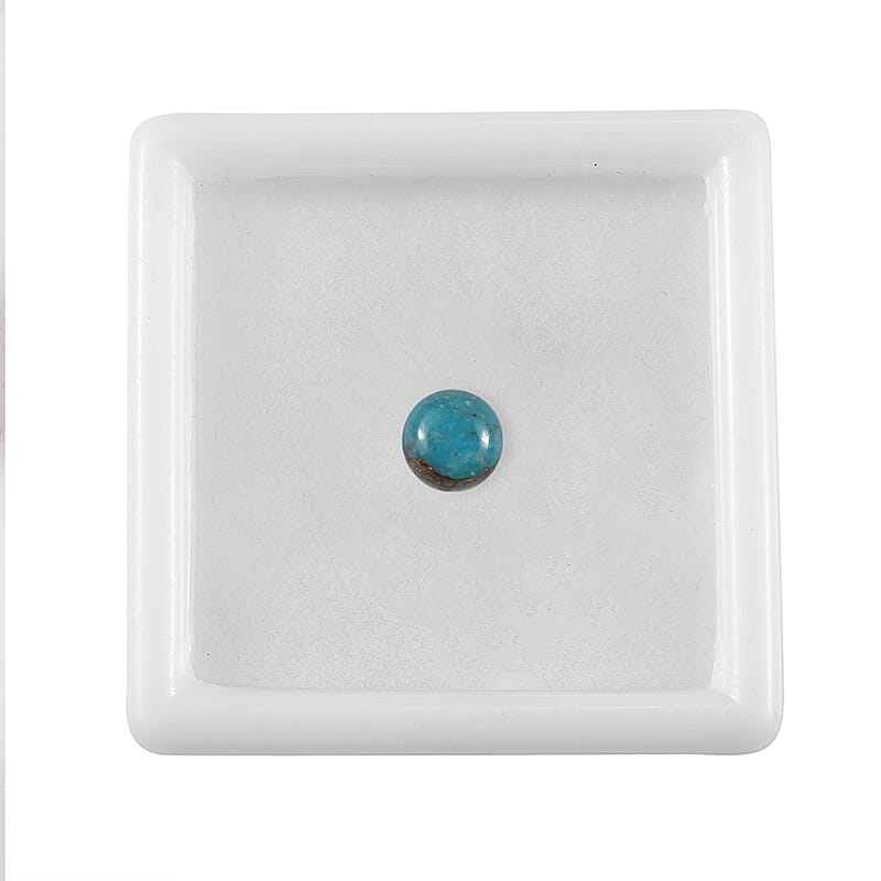 AA Blue Turquoise (Rnd 6 mm) 0.73 ctw